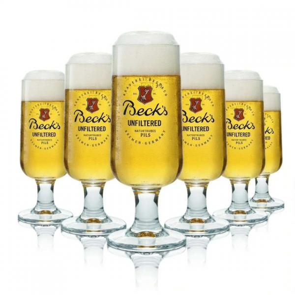 Becks Bierglas 300 ml