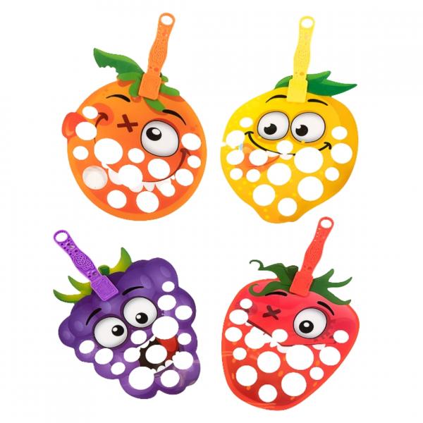 Seifenblasen Fruity Bubbles, 4er-Set, gemischt