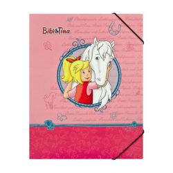 Bibi & Tina - A4 elastic folder
