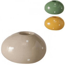 Boltze Kerzenhalter Natalie 7,5 cm, 3er-Set, sortiert