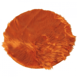 Boltze-Teppich „Skoldi“, orange, 38 cm