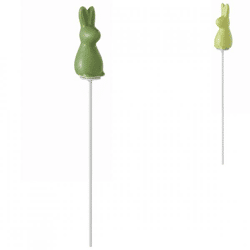 Boltze Gartenschilder „Paddy“ (Hase), 22,5 cm, 2er-Set, sortiert