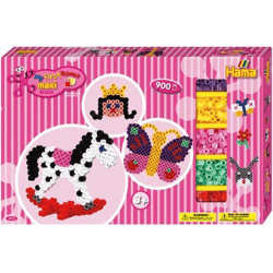 HAMA 8713 - Bügelperlen Maxi - Gigantische Geschenkpackung pink