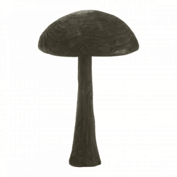 J-Line Bild „Pilz M“, Holz, schwarz, 60 cm