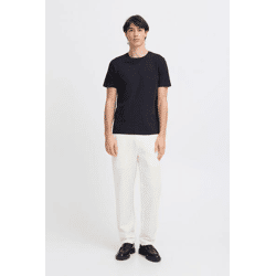 klassische CASUAL FRIDAY CFPandrup Herren Leinenhose aus Baumwolle Sommerhose 20505421-110103 Weiß