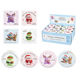 Magisches Handtuch Mutmacher, XMAS, 4/s, 30x30cm