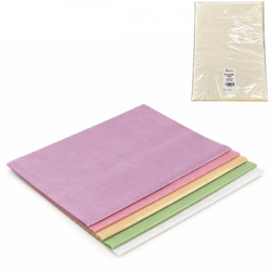 Seidenpapier, Blumenmuster, Perlmutt, 50 x 70 cm, 25 Blatt