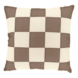 Unique Living Kissen „Zayn“ taupe 45 x 45 cm