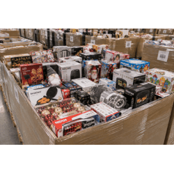 XXXL SURPRISE MIXPALETTEN – 100 % A-WARE NEUWARE – HAUSHALT ELEKTRO SPIELWAREN DEKO – B2B WINTER-HIT