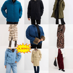 Ab 8,90 €/Stück Damen- und Herrenjacken sowie Mäntel im Mix, Kategorie A Neuware aus Deutschland, Herbst-Winter-Modelle, ab 20 Stück