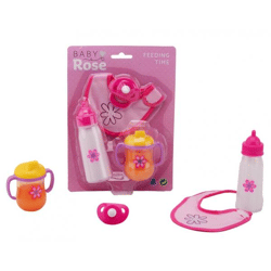 Baby Rose - Essenzeit - Puppenspielset