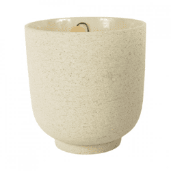 D&M Depot bloempot Caper creme 22 cm