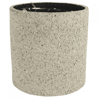 D&M Depot Blumentopf „Cicle“, hellgrau, 25 cm (16278052)