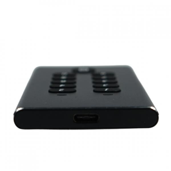 Externe SSD-Festplatte mit Zahlencode, 120 GB