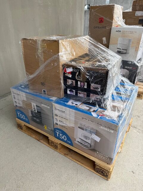 FLOOR CARE APPLIANCES - AMAZON RETURNS FOR RESALE – 75% BELOW RETAIL – UNTESTED – 6 ITEMS – 218,50€/ITEM - 14,57€/KG - P23341, KF