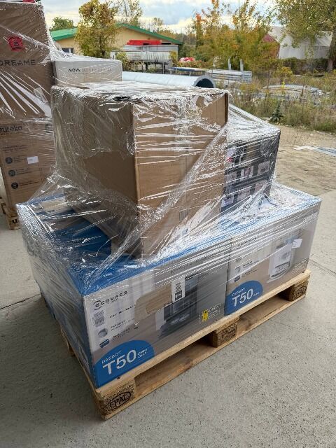 FLOOR CARE APPLIANCES - AMAZON RETURNS FOR RESALE – 75% BELOW RETAIL – UNTESTED – 6 ITEMS – 218,50€/ITEM - 14,57€/KG - P23341, KF
