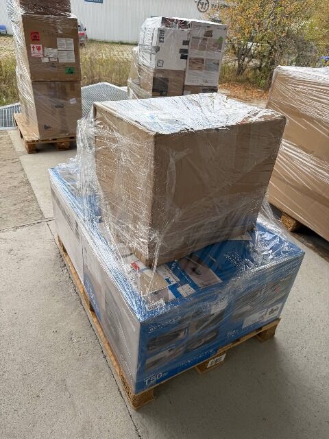 FLOOR CARE APPLIANCES - AMAZON RETURNS FOR RESALE – 75% BELOW RETAIL – UNTESTED – 6 ITEMS – 218,50€/ITEM - 14,57€/KG - P23341, KF