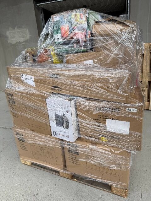 KITCHEN & FLOOR CARE APPLIANCES - AMAZON RETURNS FOR RESALE – 75% BELOW RETAIL – UNTESTED – 15 ITEMS – 49,09]€/ITEM - 5,04€/KG - P10948, KF