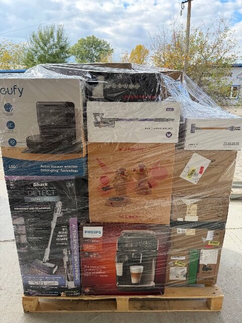 KITCHEN & FLOOR CARE APPLIANCES - AMAZON RETURNS FOR RESALE – 75% BELOW RETAIL – UNTESTED – 18 ITEMS – 120,09€/ITEM - 14,41€/KG - P65037, KF