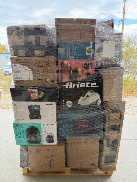KITCHEN & FLOOR CARE APPLIANCES - AMAZON RETURNS FOR RESALE – 75% BELOW RETAIL–UNTESTED–35 ITEMS– 38,03€/ITEM - 6,08€/KG - P11041 21411, KF