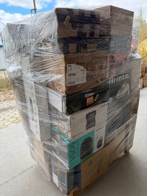 KITCHEN & FLOOR CARE APPLIANCES - AMAZON RETURNS FOR RESALE – 75% BELOW RETAIL–UNTESTED–35 ITEMS– 38,03€/ITEM - 6,08€/KG - P11041 21411, KF