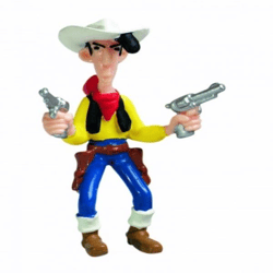 Plastoy 63101 - Lucky Luke mit 2 Pistolen