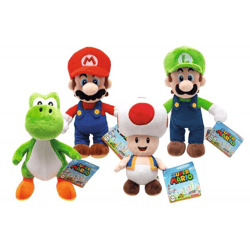Simba Toys 109231009 - Super Mario plush 20 cm, 4 assorted