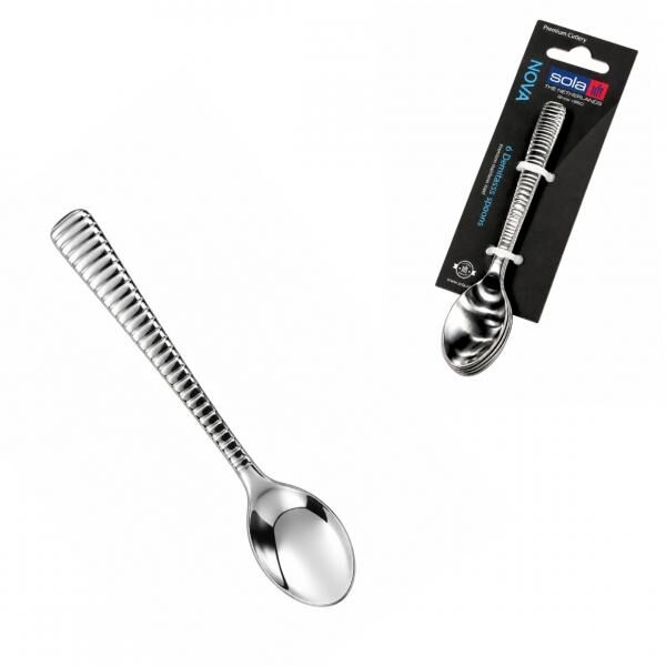 Sola Kaffeelöffel Nova 12,5 cm, 6er-Set