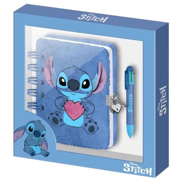 Stitch Disney Pl&uuml;schtier - Tagebuch mit Stift