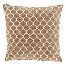Unique Living Miley Cushion, Taupe, 45 x 45 cm