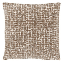 Unique Living kussen Sev taupe 45 x 45 cm