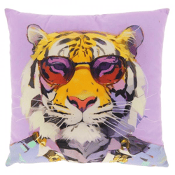 Unique Living kussen Summer tijger 45 x 45 cm