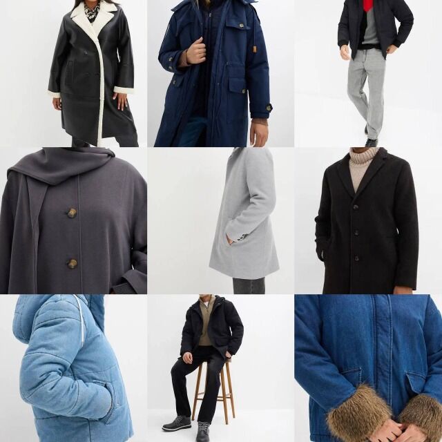 Ab 8,90 €/Stück Herren- und Damenjacken sowie Mäntel, Kategorie A, Herbst/Winter, Neuware aus Deutschland, ab 20 Stück, sofort lieferbar