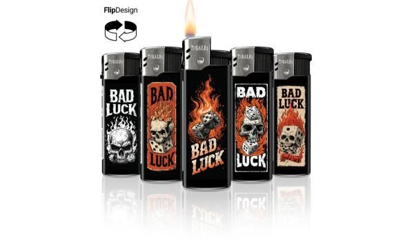 Bad Luck - Flip motif lighter assortment - 50 piece display