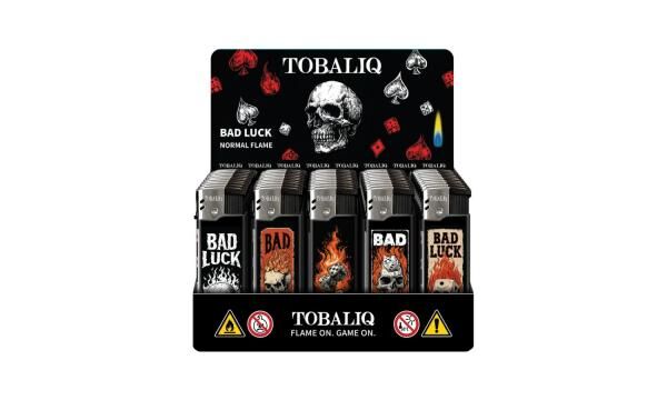 Bad Luck - Flip motif lighter assortment - 50 piece display