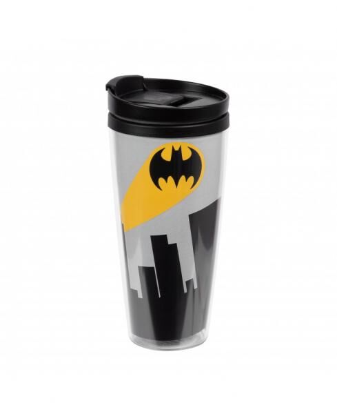 DC Comics Mug To Go "Batsign", 250 ml