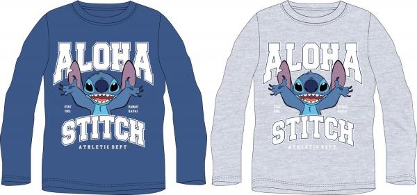 Disney Stitch - Langarm T-Shirt f&uuml;r Jungs - 2-fach sortiert - 98-128 cm