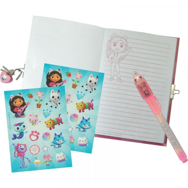 Gabbys Dollhouse - Tagebuch mit Zauberstift