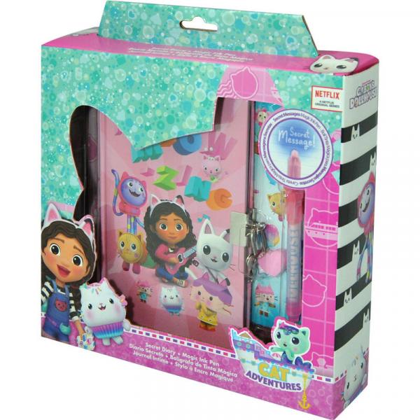 Gabbys Dollhouse - Tagebuch mit Zauberstift