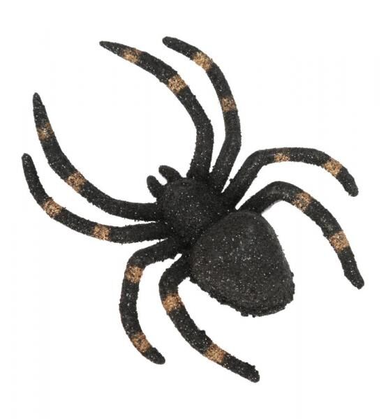 Glitterspinne - 9 x 14 cm