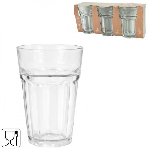 Haushaltswaren Trinkglas vega 350 ml 3 Stück