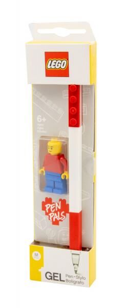 LEGO&reg; Gelstift mit Legofigur - Farbe rot