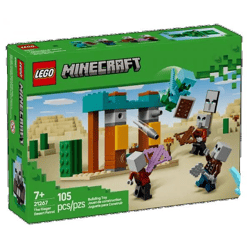 LEGO® Minecraft™ 21267 - The Illager Desert Patrol (105 pieces)