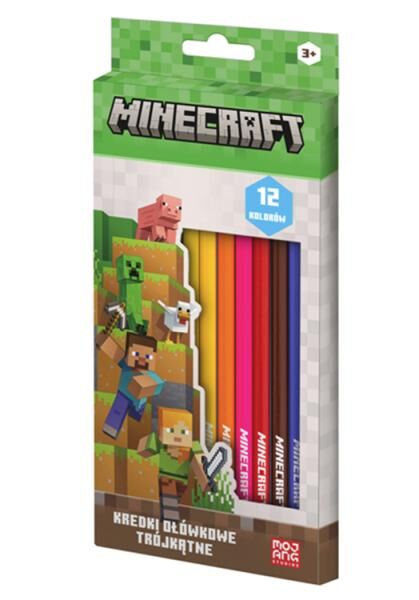 Minecraft - Bleistifte - 12 Farben