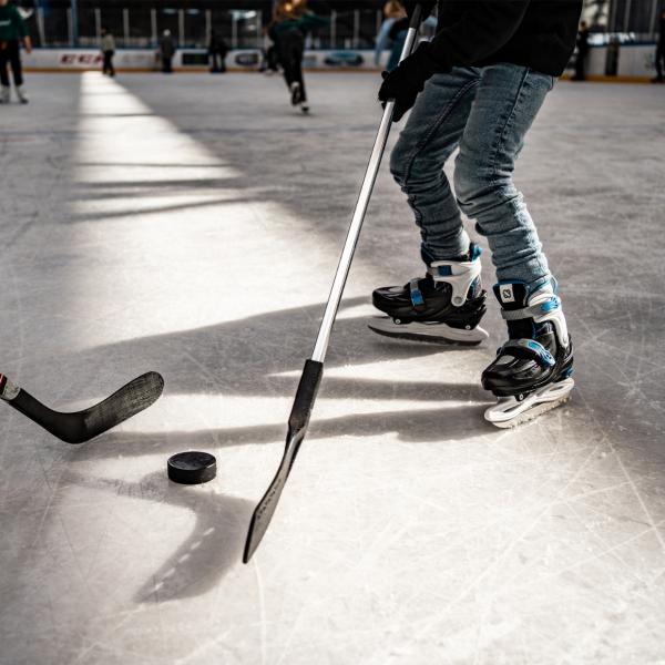 Nijdam Klinge für Eishockeyschläger links schwarz 27 cm