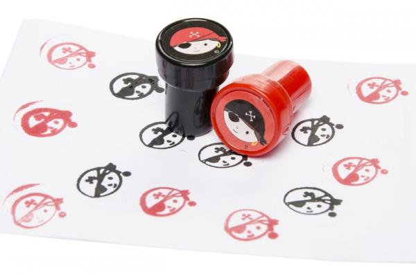 Piraten - Stempel im Display