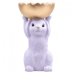 Purple Rabbit Bowl, 28 cm
