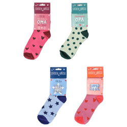 Socken mit Grußkarte, 4/s