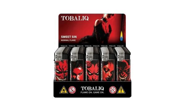 Sweet Sin - Flip motif lighter assortment - 50 piece display