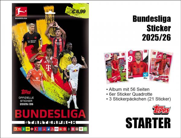 Topps Bundesliga Sticker 2025/2026 &ndash; STARTER